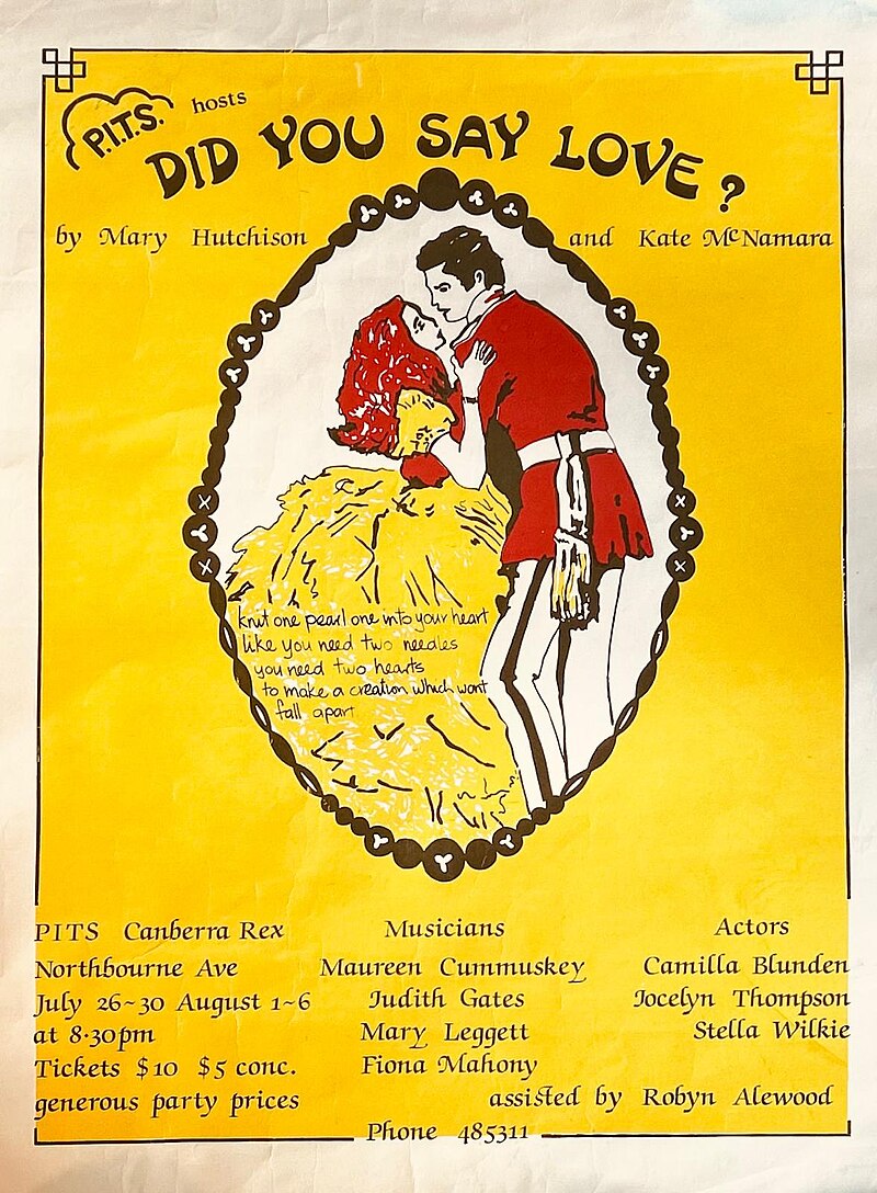 Poster for 'Did You Say Love? - Salvation Jane